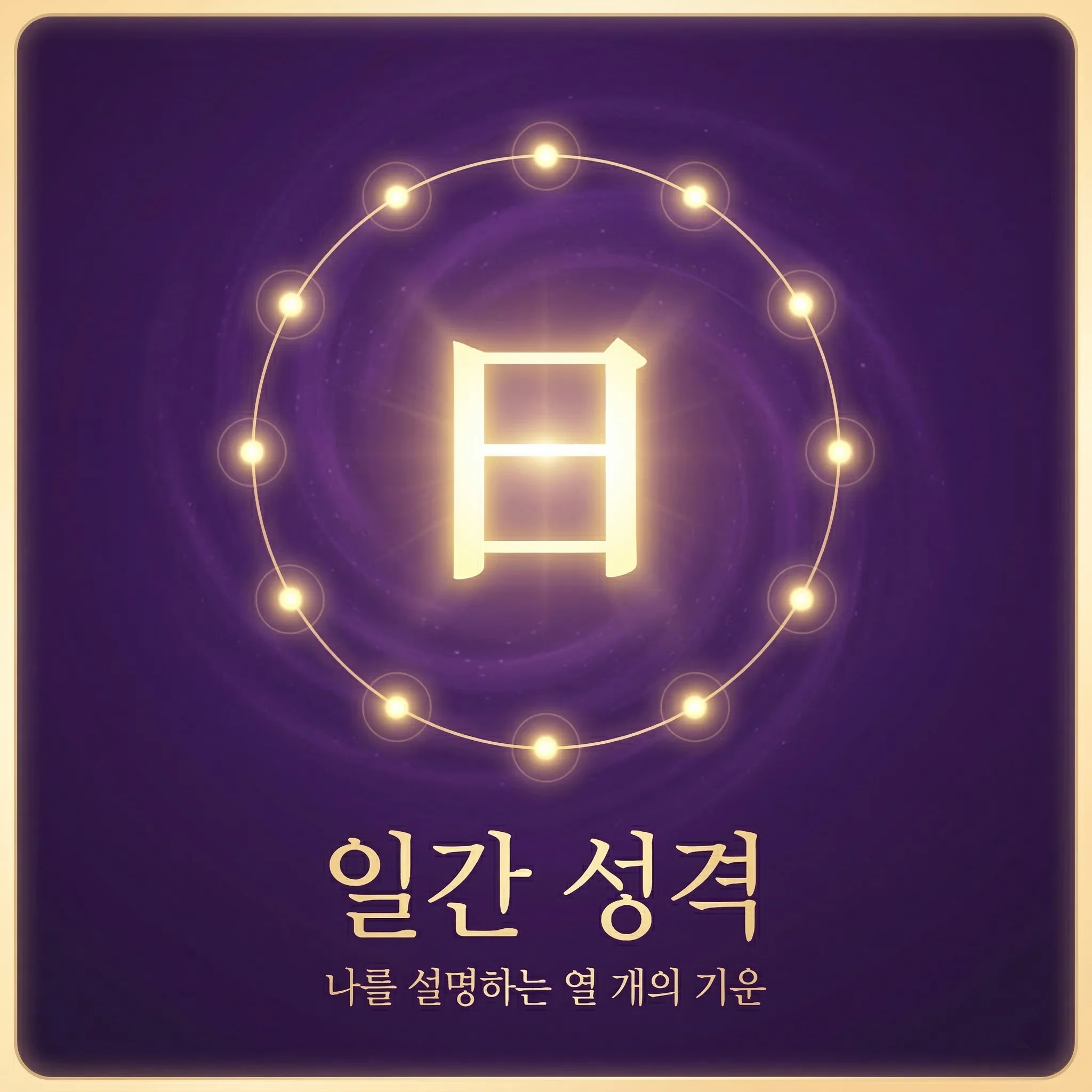 일간(日干)으로 보는 내 성격